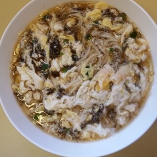 もずくにゅうめん